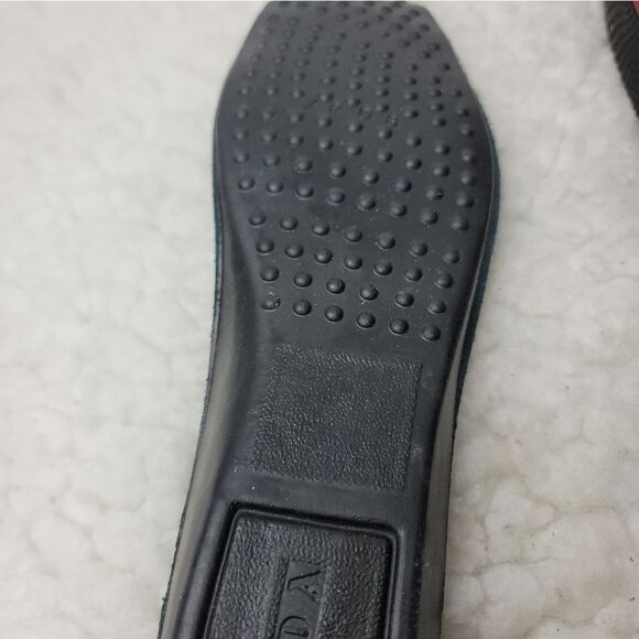 Prada Sport Womens Sneaker Shoes Sise 9 Black Red Blue Strappes Closure - Picture 15 of 16